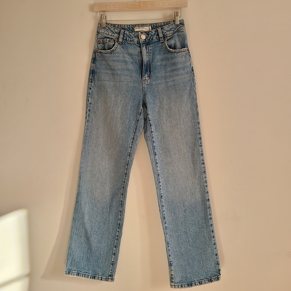 High Rise Garage Denim Light blue jeans - Picture 1 of 7